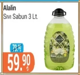 Alalin Sıvı Sabun 3 Lt