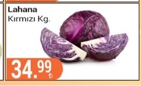 Lahana Kirmizi Kg