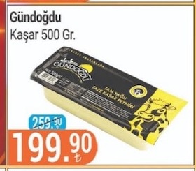 Gündoğdu Kaşar 500 Gr.
