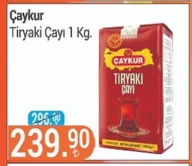 Çaykur Tiryaki Çayı 1 Kg