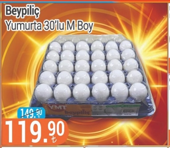 Beypiliç Yumurta 30'Lu M Boy