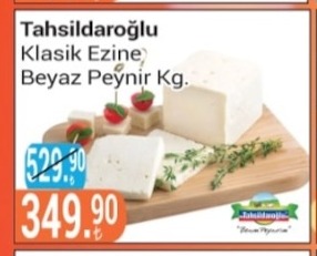 Tahsilatdaroğlu Klasik Ezine Beyaz Peynir Kg.
