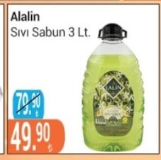 Alalin Sıvı Sabun 3 Lt.