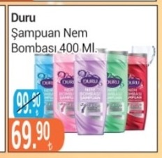 Duru Şampuan Nem Bombası 400 Ml
