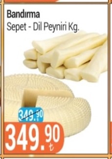 Bandırma Sepet - Dil Peyniri Kg.