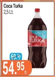 Coca Turka 2,5 Lt