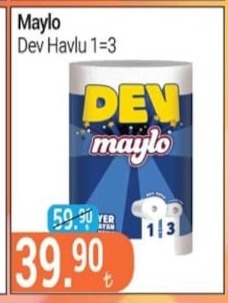 Maylo Dev Havlu 1=3