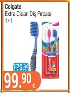 Colgate Extra Clean Diş Fırçası 1+1
