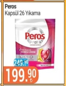 Peros Kapsül 26 Yıkama