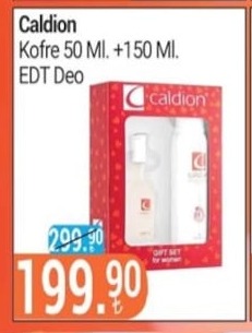 Caldion Kofre 50 Ml +150 Ml Edt Deo
