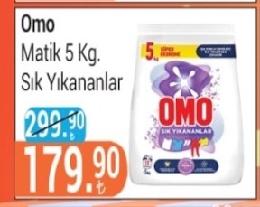 Omo Matik 5 Kg. Sık Yananlar