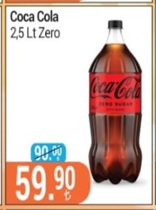 Coca Cola 2,5 Lt Zero
