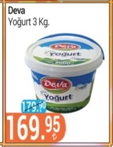 Deva Yoğurt 3 Kg