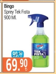 Bingo Sprey Tek Fısta 900 Ml.