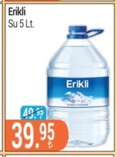 Erikli Su 5 Lt.