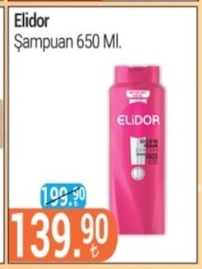 Elidor Şampuan 650 Ml.