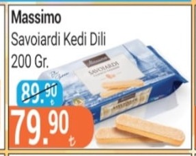 Massimo Savoıardi Kedi Dili 200 Gr.