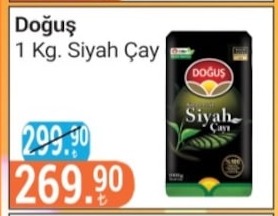Doğuş 1 Kg. Siyah Çay