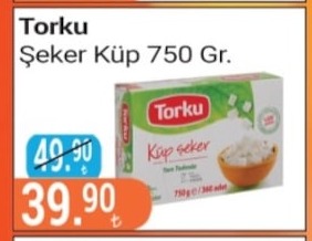 Torku Şeker Küp 750 Gr.