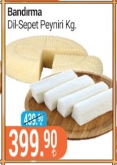 Bandırma Dil-Sepet Peyniri Kg.