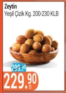 Zeytin Yeşil Çizik Kg. 200-230 Klb