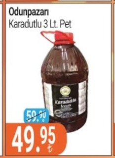 Odunpazarı Karadutlu 3 Lt. Pet