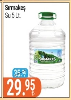 Sırmakeş Su 5 Lt