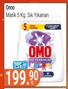 Omo Matik 5 Kg. Sik Yikanan