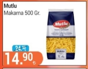 Mutlu Makarna 500 Gr.