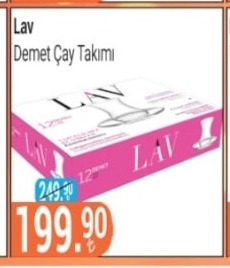 Lav Demet Çay Takımı 12 Parça
