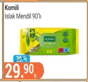 Komili Islak Mendil 90'Lı