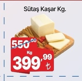 Sütaş Kaşar Kg.