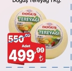 Doğuş Tereyağ 1Kg.