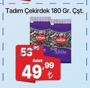 Tadım Çekirdek 180 Gr. Çşt.