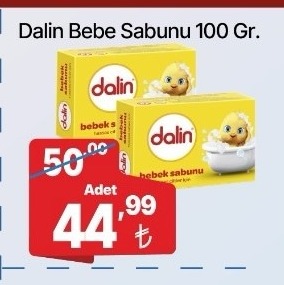 Dalin Bebe Sabunu 100 Gr.