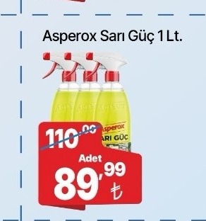 Asperox Sarı Güç 1 Lt.