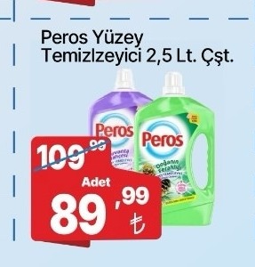 Peros Yüzey Temizleyici 2,5 Lt Çşt.