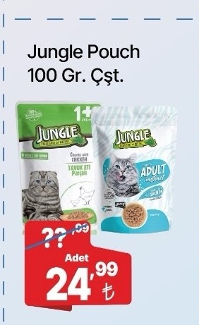 Jungle Pouch 100 Gr. Çşt.