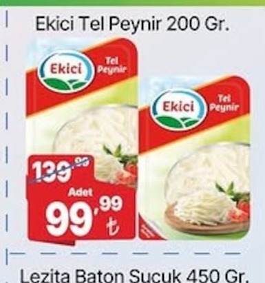 Ekici Tel Peynir 200 Gr.