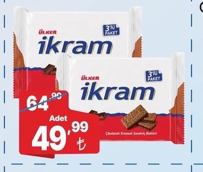 Ülker Ikram 3'Lü Paket
