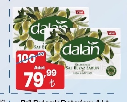 Dalan Geleneksel Saf Beyaz Sabun