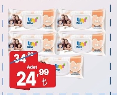 Uni Baby Aile Islak Mendil