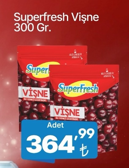 Superfresh Vişne 300 Gr.