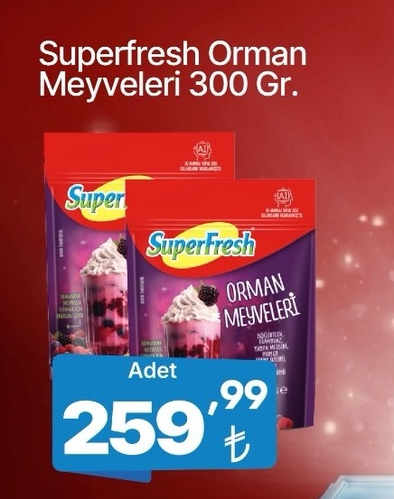 Superfresh Orman Meyveleri 300 Gr.
