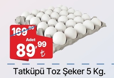 Tatküpü Toz Şeker 5 Kg