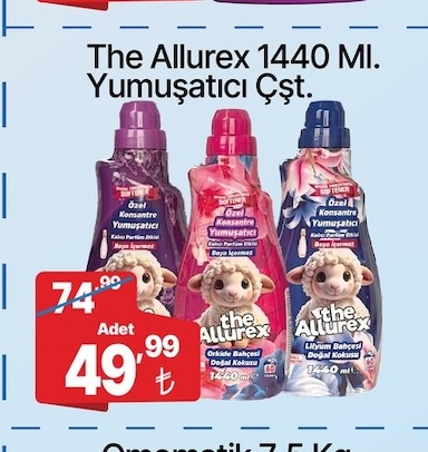 The Allurex 1440 Ml. Yumuşatıcı Çşt.