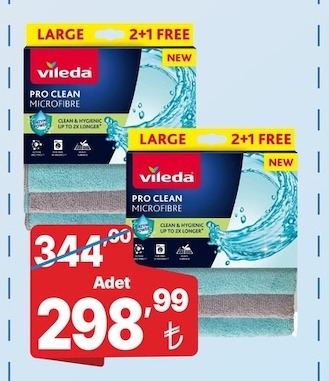 Vileda Pro Clean Mikrofiber Bez