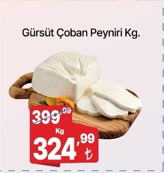 Gürsüt Çoban Peyniri Kg
