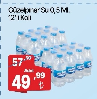 Guzelpinar Su 0.5 Ml 12'Li Koli