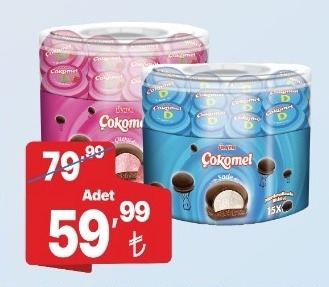 Eti Cokomel Süt Kremalı Pasta 15 Adet